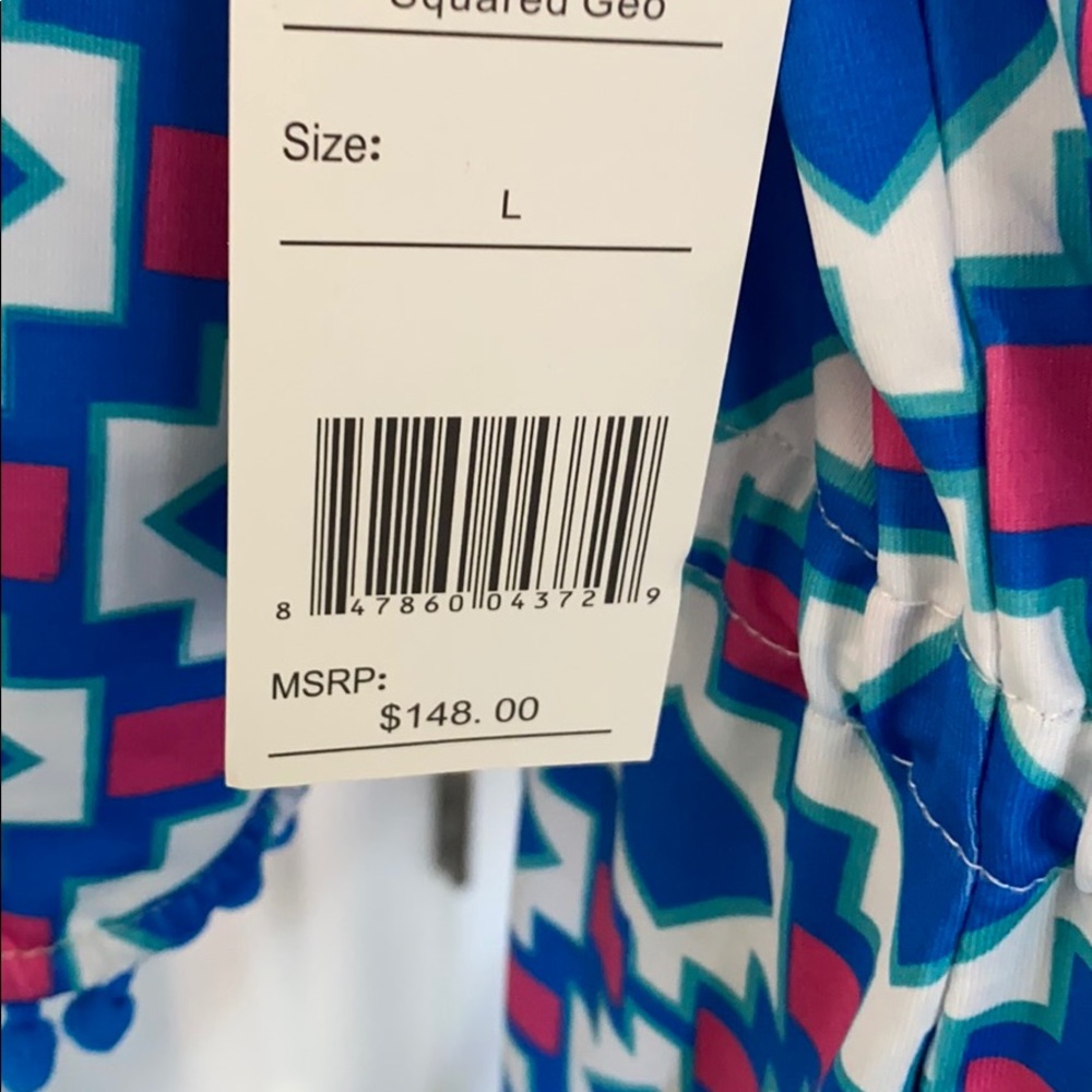 Preppy Tracy Negoshian Pom Pom Tiana dress NWT L - Picture 5 of 8